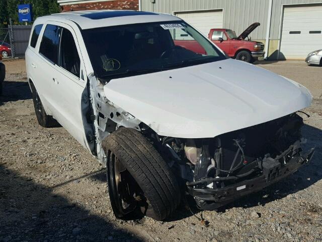 1C4SDJCT8DC689914 - 2013 DODGE DURANGO R/ WHITE photo 1