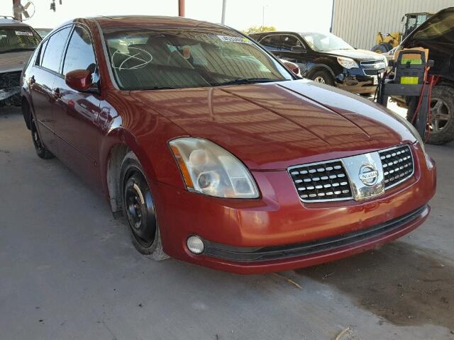 1N4BA41E65C872038 - 2005 NISSAN MAXIMA SE RED photo 1