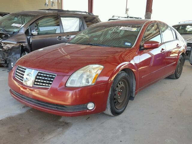 1N4BA41E65C872038 - 2005 NISSAN MAXIMA SE RED photo 2