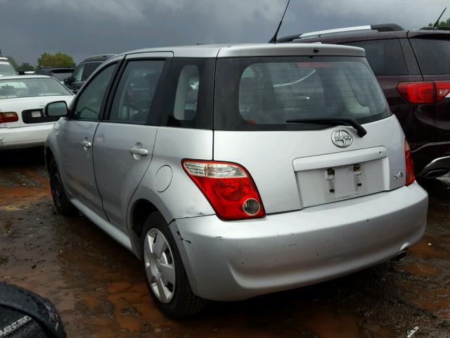 JTKKT604065003930 - 2006 TOYOTA SCION XA ვერცხლისფერი ფოტო 3