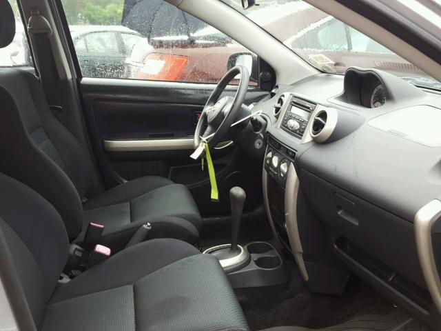 JTKKT604065003930 - 2006 TOYOTA SCION XA ვერცხლისფერი ფოტო 5