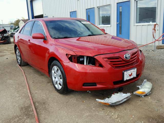 4T1BE46K97U030011 - 2007 TOYOTA CAMRY NEW RED photo 1