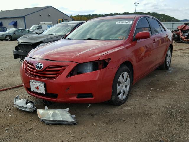 4T1BE46K97U030011 - 2007 TOYOTA CAMRY NEW RED photo 2