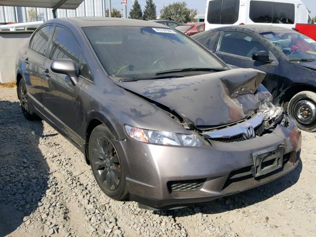 19XFA16919E028736 - 2009 HONDA CIVIC EXL 棕色 照片 1