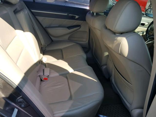 19XFA16919E028736 - 2009 HONDA CIVIC EXL 棕色 照片 6