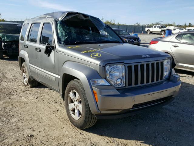 1C4PJLAK2CW148553 - 2012 JEEP LIBERTY SP SILVER photo 1