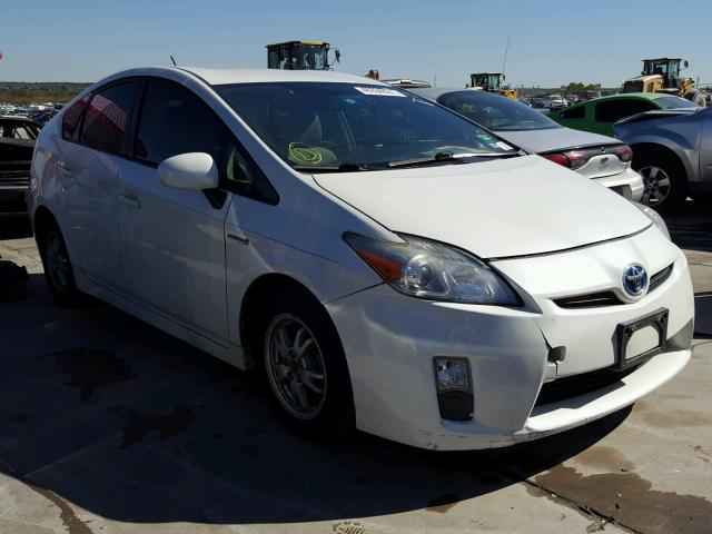 JTDKN3DUXB0246842 - 2011 TOYOTA PRIUS 白色 照片 1