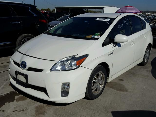 JTDKN3DUXB0246842 - 2011 TOYOTA PRIUS 白色 照片 2