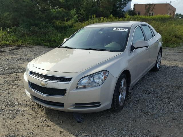 1G1ZH57B99F109029 - 2009 CHEVROLET MALIBU 1LT ოქროსფერი ფოტო 2