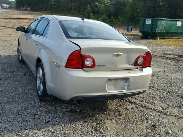 1G1ZH57B99F109029 - 2009 CHEVROLET MALIBU 1LT ოქროსფერი ფოტო 3