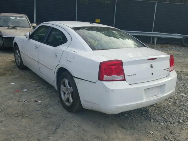 2B3CA3CV6AH256645 - 2010 DODGE CHARGER SX WHITE photo 3