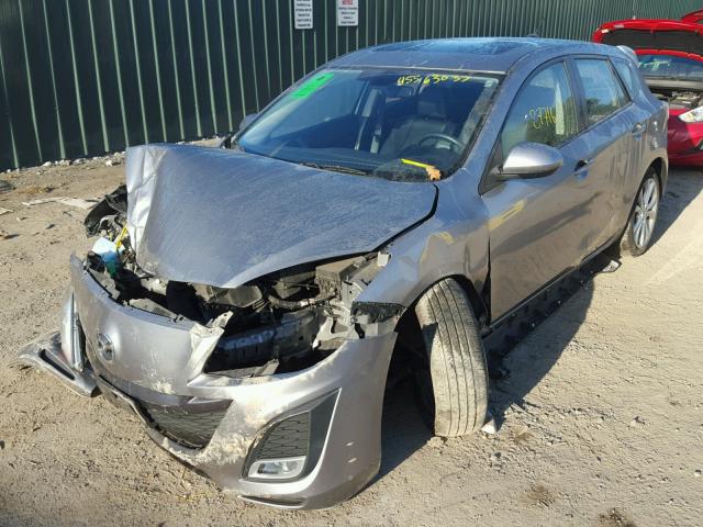 JM1BL1H60A1311583 - 2010 MAZDA 3 S GRAY photo 2