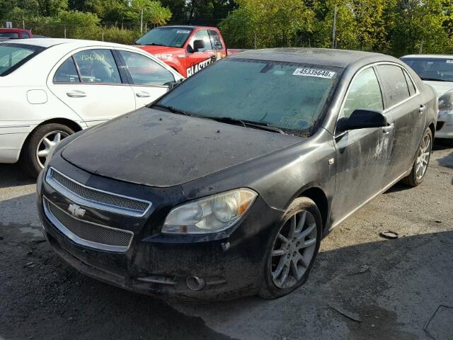 1G1ZK577284208606 - 2008 CHEVROLET MALIBU LTZ 黑色 照片 2