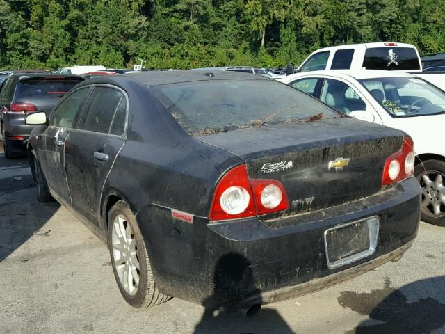 1G1ZK577284208606 - 2008 CHEVROLET MALIBU LTZ 黑色 照片 3
