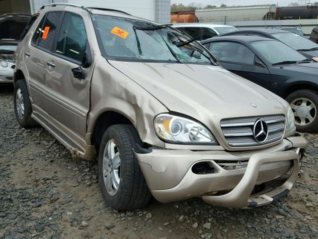 4JGAB57E15A570759 - 2005 MERCEDES-BENZ ML 350 GOLD photo 1