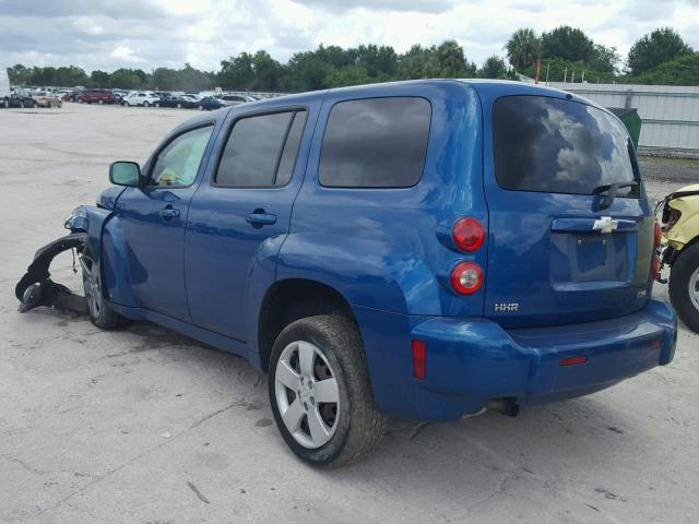 3GNBAADB5AS502818 - 2010 CHEVROLET HHR LS BLUE photo 3