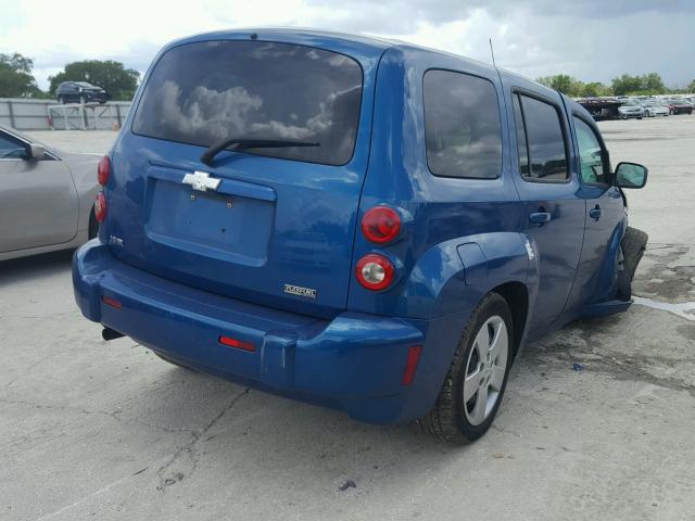 3GNBAADB5AS502818 - 2010 CHEVROLET HHR LS BLUE photo 4