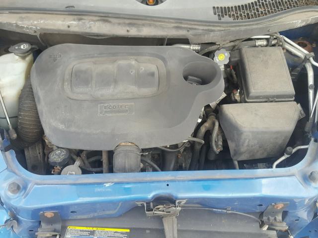 3GNBAADB5AS502818 - 2010 CHEVROLET HHR LS BLUE photo 7