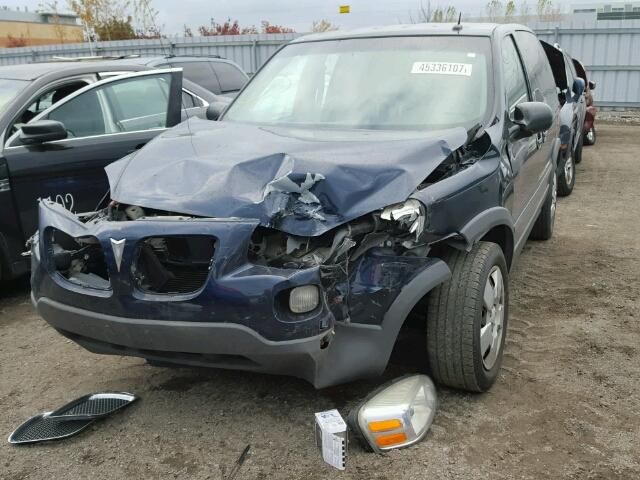 1GMDU03127D201049 - 2007 PONTIAC MONTANA SV BLUE photo 2