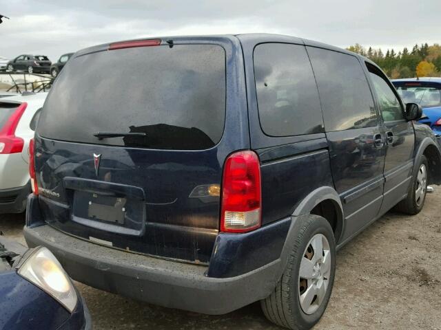 1GMDU03127D201049 - 2007 PONTIAC MONTANA SV BLUE photo 4