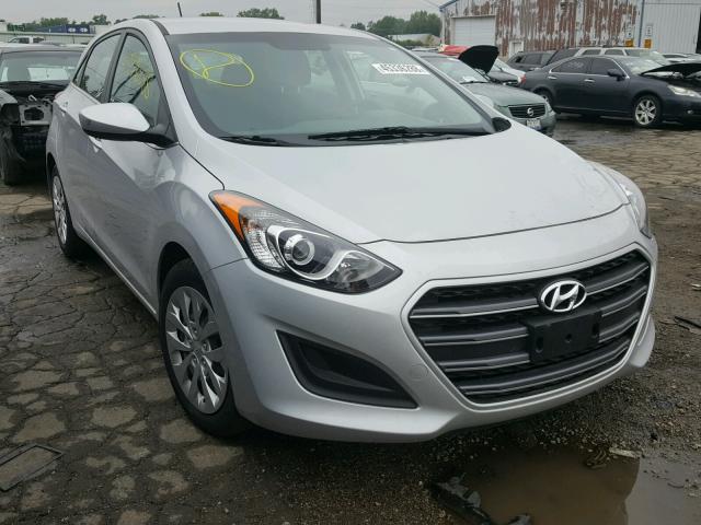 KMHD35LH4HU383819 - 2017 HYUNDAI ELANTRA GT SILVER photo 1