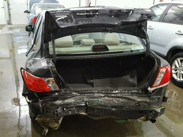 JF1GE6A69AH512452 - 2010 SUBARU IMPREZA 2. BLACK photo 9