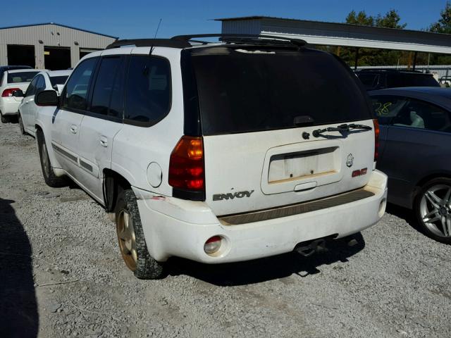 1GKDS13S222137631 - 2002 GMC ENVOY WHITE photo 3