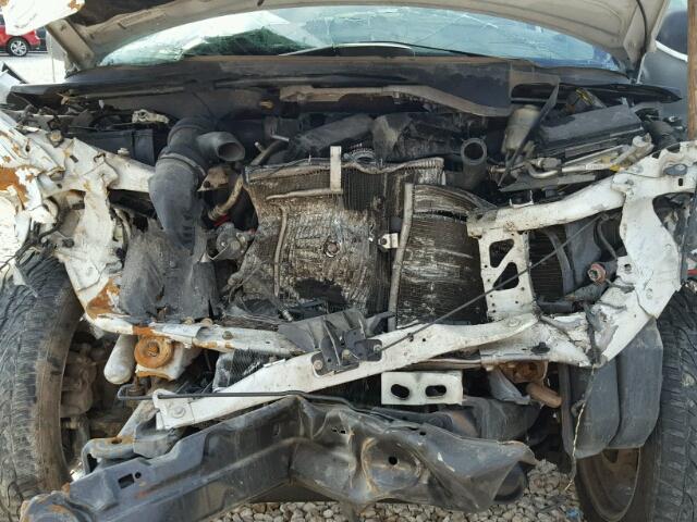 1D8HD48K57F533085 - 2007 DODGE DURANGO SL WHITE photo 7