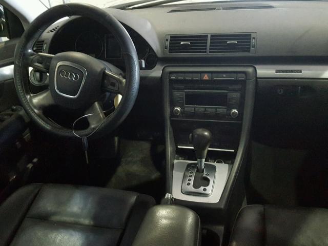 WAUDF78E77A183794 - 2007 AUDI A4 2.0T QU BLACK photo 9