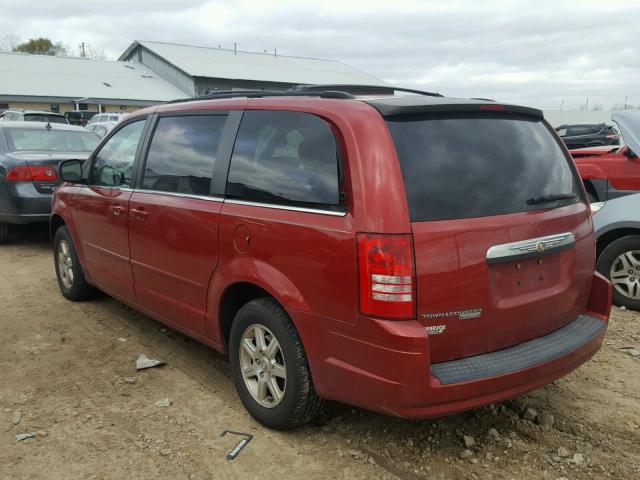2A8HR54P98R636746 - 2008 CHRYSLER TOWN & COU 红色 照片 3