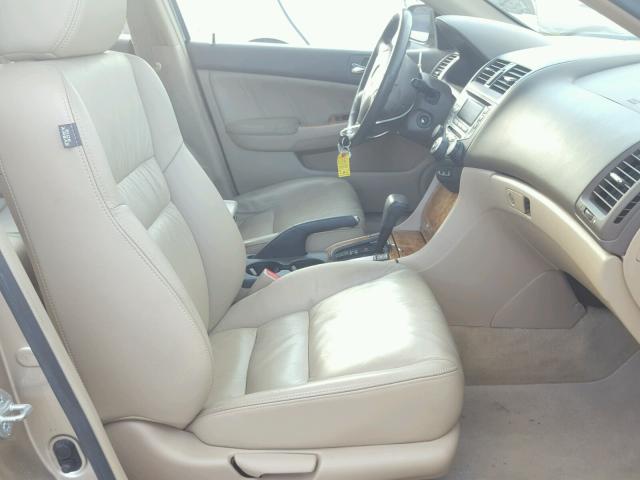 1HGCM56855A145436 - 2005 HONDA ACCORD TAN photo 5