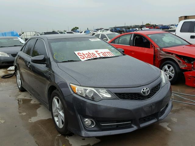 4T1BF1FK4EU324571 - 2014 TOYOTA CAMRY L CHARCOAL photo 1