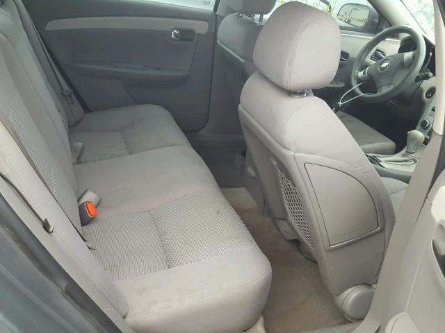 1G1ZG57BX9F206307 - 2009 CHEVROLET MALIBU LS 石墨色 照片 6
