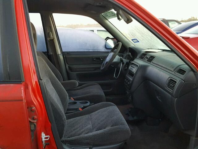 JHLRD28431S017091 - 2001 HONDA CR-V LX RED photo 5