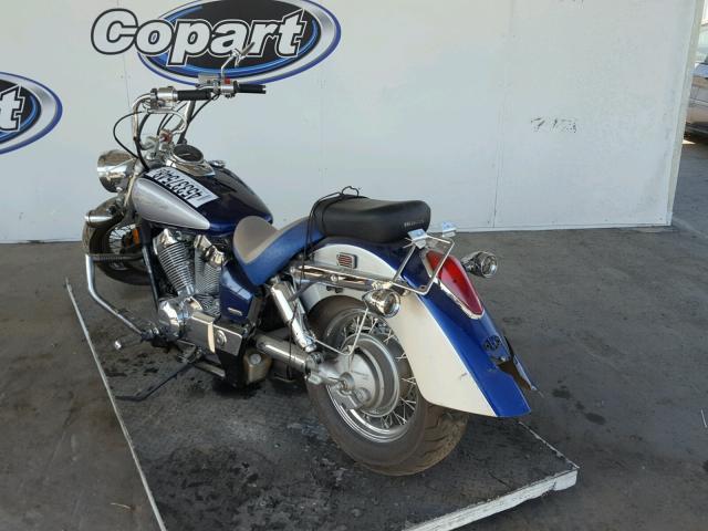 JH2RC50509K500112 - 2009 HONDA VT750 C TWO TONE photo 3