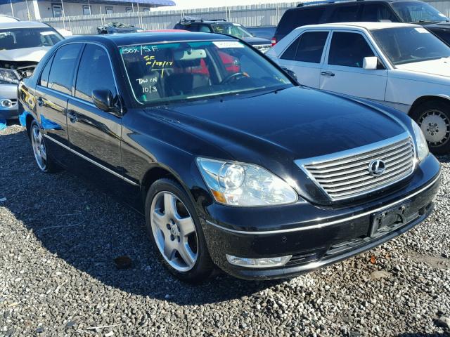 JTHBN36F565051608 - 2006 LEXUS LS 430 BLACK photo 1