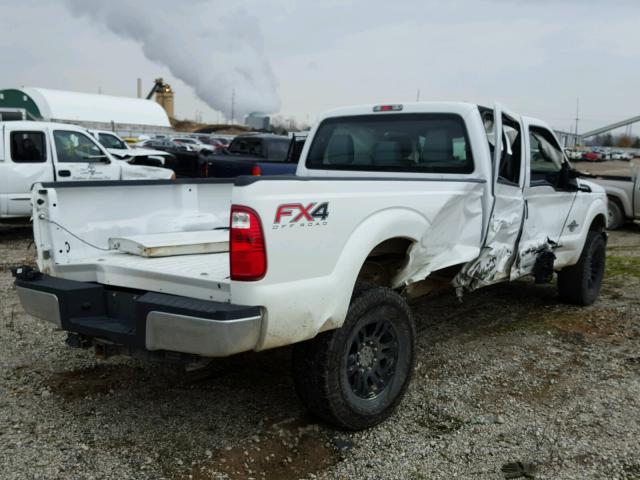 1FT8W3BT3GEA74536 - 2016 FORD F350 SUPER WHITE photo 4