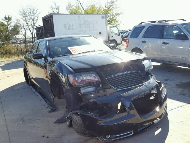 2C3CCABT2DH675811 - 2013 CHRYSLER 300 BLACK photo 1