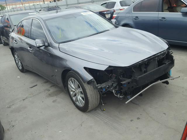 JN1BV7AP0FM355592 - 2015 INFINITI Q50 BASE SILVER photo 1