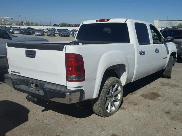 3GTEC13C19G224170 - 2009 GMC SIERRA C15 WHITE photo 4