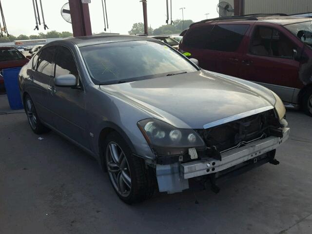 JNKBY01E07M401965 - 2007 INFINITI M45 BASE SILVER photo 1