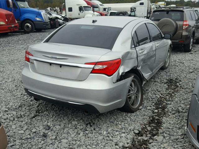 1C3BC4FGXBN592397 - 2011 CHRYSLER 200 GRAY photo 4