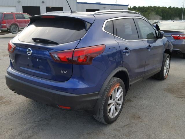 JN1BJ1CP2JW101577 - 2018 NISSAN ROGUE SPOR BLUE photo 4