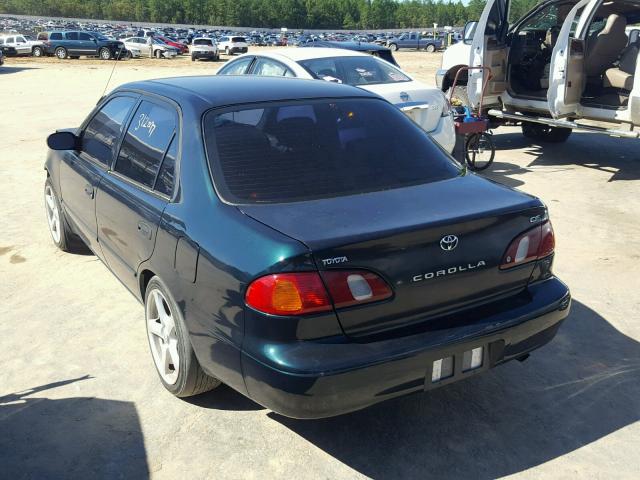 1NXBR12E8XZ241753 - 1999 TOYOTA COROLLA GREEN photo 3