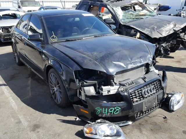 WAUBF78E88A082871 - 2008 AUDI A4 S-LINE BLACK photo 1