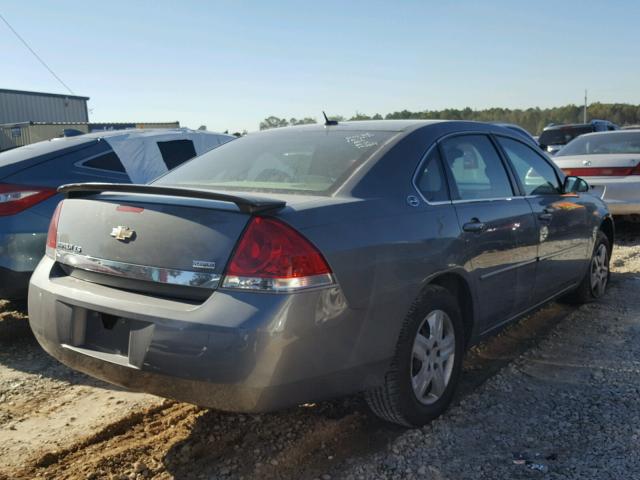 2G1WB58K779122614 - 2007 CHEVROLET IMPALA LS GRAY photo 4