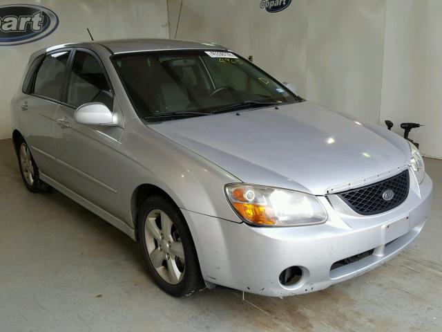 KNAFE161075004965 - 2007 KIA SPECTRA5 S SILVER photo 1