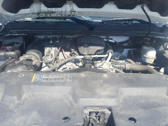 1GCHK23638F160701 - 2008 CHEVROLET SILVERADO WHITE photo 7