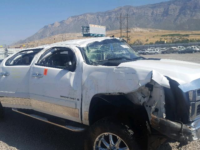 1GCHK23638F160701 - 2008 CHEVROLET SILVERADO WHITE photo 9