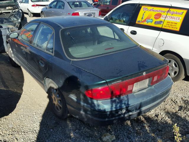 2G4WF551911152691 - 2001 BUICK REGAL GS GREEN photo 3